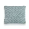 Criss Cross Mineral Blue Decorative Cushion Cover 18 x 18 Inches