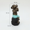 Pari Polyresin Figurine in Gold Colour