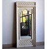 Jharokha Mirror Frame in White Colour