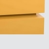 Lagere Series Bedside Table duly polished in Yellow