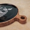 Ireka Home Fintastic Wooden Serving Board with Enamel