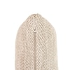 Violette Knit Cushion Cover  Cloud Dancer Oatmeal 12X20  Inches