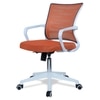 Iinea Mid Back Ergonomic Chair in Orange Colour