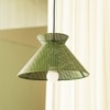 Jules Handcrafted Hanging Lamp Green