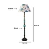 Devansh Wooden Floor Lamp