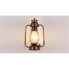 Holliday Multicolor Metal Wall Mounted Lantern Lamp