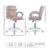 Veaoilaa Mid Back Executive Chair in Ten Brown Colour