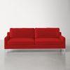 Velore Fabric Sofa (Red)
