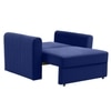 Melano  Pull Out Sofa cum Bed  in Navy Blue Colour