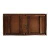 Rajasthani Charm Solid Wood Bookshelf and Serving Tray In Multicolour
