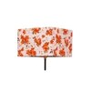 Eddie Multicolour Cotton Shade Floor Lamp