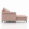 Aurora Sectional Sofa with Left Chaise Lounge Blush Pink