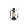 Delilah Multicolor Metal Wall Mounted Lantern Lamp