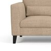 Lewis 2 Seater Fabric Sofa in Sandshell Beige Colour