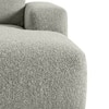Sophisticated Wood Right Aligned 3-Seater With Upholstery Non Storage Sofa In Grey Colour