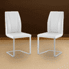 Seneca Dining Chair Set Of 2 In White Finish
