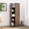 Hexa Engineered Wood Bookshelf Multipurpose Storage Rack in Giant Wood and Frosty White