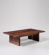 Dominy Solid Wood Coffee Table In Light Brown Finish