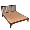 Tranquilwood Queen Size Bed Without Storage in Provencial Teak Finish