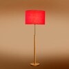 Devansh Wood & Metal Floor Lamp