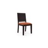 Oribi Solid Wood Dining Chair Set Of 2 In Mahogany Finish
