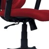 Zeeazyana Mid Back Ergonomic Chair in Red Colour