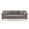 Wynn 3 Seater Fabric Sofa in Shitake Beige Colour