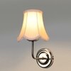 Devansh Steel Cotton Wall Mounted Lamp With Cotton Off White Shade