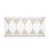 Spydercraft Meko Modern Console Table in Pure White Finish
