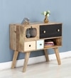 Morila Mango Wood Cabinet in Natural Finish