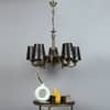 Devansh Metal Electric Wall Light in off-white Colour with off-white Shade Count of 1 Light
