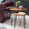 Minto Solid Wood Nested Tables - Set of 2