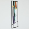 W-Akina Abstract Metal Wall Decor in Multicolor Set of 1