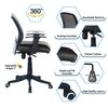 Xxeana Low Back Ergonomic Chair in Black Colour