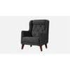Ruby Accent Chair in Dark Grey Colour