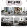 Kepler Brooks Embassy Leatherette Visitor Chair in Grey Colour