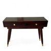 Vintara Sheesham Wood Contemporary Console Table in Dark Walnut finish