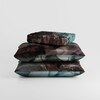Stoa Paris 300TC UltrSatin King Bedsheet Set Satin King Moss, Brown Gold