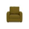Apollo Sofa Set (Colour : Olive Green, Cushion : Hard, Back Type : High Back, Seater : 3+1+1)