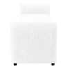 Redol Boucle 2 Seater Ottoman Bench with Storage  in White Color
