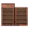 Danta Sheesham Wood  Shoerack  In Honey Oak  Finish