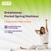 Dreamsway Pocket Spring Mattress 8 inch Mattress