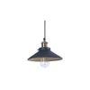 Nora Black Metal Single Hanging Light