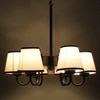 Devansh Steel Wall Mounted Lamp With Beige Jute Shade