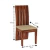 Saturn Solid Wood Dining Chair in Natural