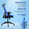 Kepler Brooks Opus HB Office Desk Chair in Black Colour