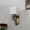 Eliante Modern Wall Lights Mild Steel & Fabric Material Antique & White Finish