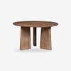 Perivelle Grace Solid Wood 4 Seater Dining Table in Limewash Finish
