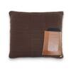 Olivia Chestnut Decorative Cushion Cover 16 x 16 Inches
