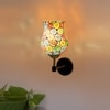 Devansh Metal Electric Wall Light in Black Colour with Multi Shade Count of 1 Light